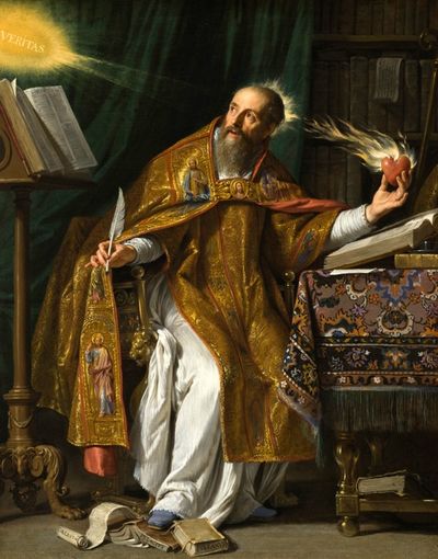 Saint Augustine by Philippe de Champaigne (c. 1645–1650)